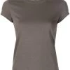 ( Nouvelle Collection ) Rick Owens T-shirt Slim à Col Rond 34 DUST