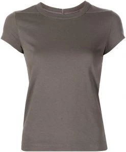 ( Nouvelle Collection ) Rick Owens T-shirt Slim à Col Rond 34 DUST