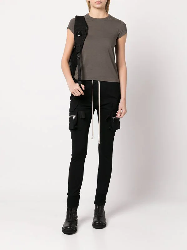 ( Nouvelle Collection ) Rick Owens T-shirt Slim à Col Rond 34 DUST 4 ( Nouvelle Collection ) Rick Owens T-shirt Slim à Col Rond 34 DUST – Image 2