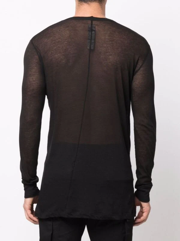 ( Nouvelle Collection ) Rick Owens Haut Dylan T à Manches Longues Homme 6 ( Nouvelle Collection ) Rick Owens Haut Dylan T à Manches Longues Homme – Image 4