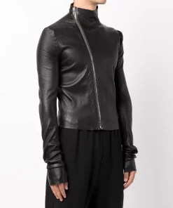 ( Nouvelle Collection ) Rick Owens Veste Gary Asymétrique En Cuir 09 BLACK 9 ( Nouvelle Collection ) Rick Owens Veste Gary Asymétrique En Cuir 09 BLACK -Rick Owens Soldes 17996164 38572818 600