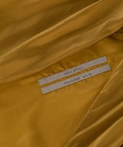 ( Nouvelle Collection ) Rick Owens Robe Portefeuille à Design Drapé YELLOW -Rick Owens Soldes 17996169 38715156 600