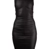 ( Nouvelle Collection ) Rick Owens Robe Cintrée à Fini Mat BLACK 1 ( Nouvelle Collection ) Rick Owens Robe Cintrée à Fini Mat BLACK -Rick Owens Soldes 17996175 38715159 600