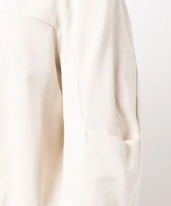 ( Nouvelle Collection ) Rick Owens Sweat à Col Ras Du Cou NATURAL -Rick Owens Soldes 17997252 38572819 600