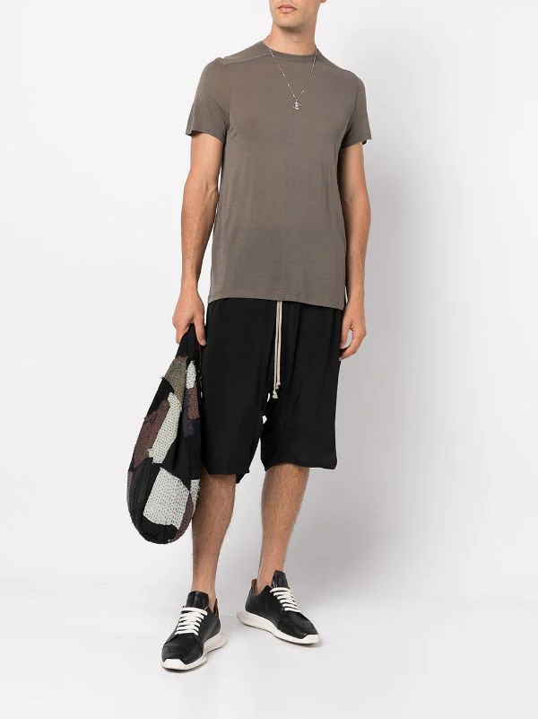 ( Nouvelle Collection ) Rick Owens T-shirt à Encolure Ronde DUST 4 ( Nouvelle Collection ) Rick Owens T-shirt à Encolure Ronde DUST – Image 2