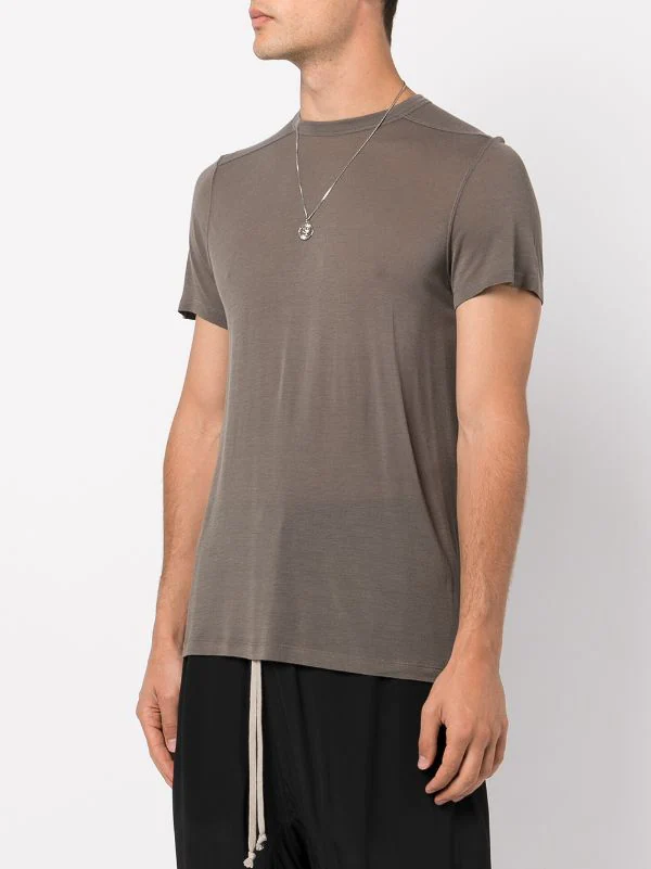 ( Nouvelle Collection ) Rick Owens T-shirt à Encolure Ronde DUST 5 ( Nouvelle Collection ) Rick Owens T-shirt à Encolure Ronde DUST – Image 3