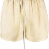 ( Nouvelle Collection ) Rick Owens Short à Taille à Lien De Resserrage 32 VANILLA -Rick Owens Soldes 17997391 38117522 600