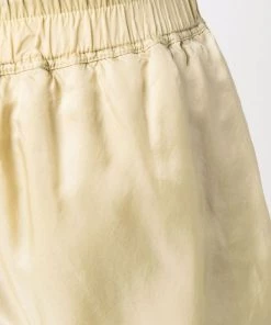 ( Nouvelle Collection ) Rick Owens Short à Taille à Lien De Resserrage 32 VANILLA -Rick Owens Soldes 17997391 38118130 600