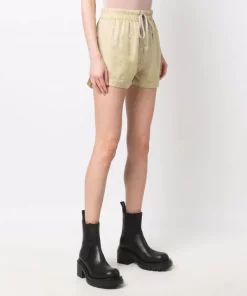 ( Nouvelle Collection ) Rick Owens Short à Taille à Lien De Resserrage 32 VANILLA -Rick Owens Soldes 17997391 38118161 600