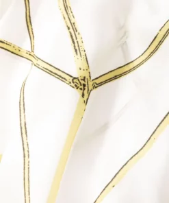 ( Nouvelle Collection ) Rick Owens 1172 MILK/SULPHATE Robe Imprimée à Design Drapé Femme -Rick Owens Soldes 18001170 38067444 600