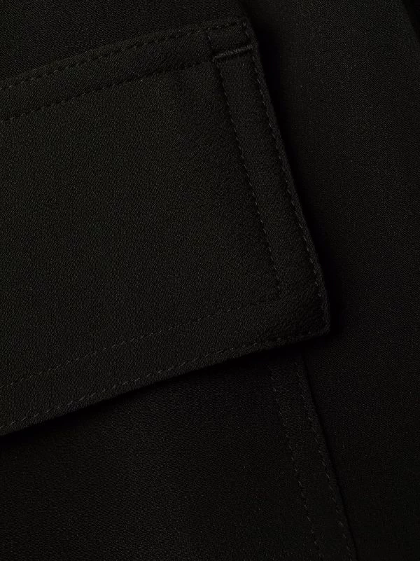 ( Nouvelle Collection ) Rick Owens Pantalon Court à Lien De Resserrage 09 BLACK 9 ( Nouvelle Collection ) Rick Owens Pantalon Court à Lien De Resserrage 09 BLACK – Image 7
