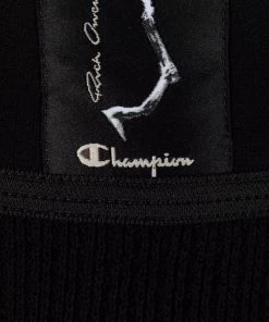 ( Nouvelle Collection ) Rick Owens 09 BLACK X Champion Slips Jockstrap Homme -Rick Owens Soldes 18008541 38644521 600