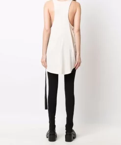 ( Nouvelle Collection ) Rick Owens Débardeur à Encolure Arrondie 21 NATURAL -Rick Owens Soldes 18008559 38668116 600