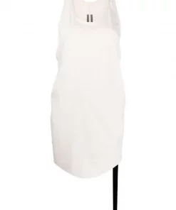 ( Nouvelle Collection ) Rick Owens Débardeur à Encolure Arrondie 21 NATURAL