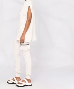 ( Nouvelle Collection ) Rick Owens 21 NATURAL Surchemise à Design Sans Manches Femme 13 ( Nouvelle Collection ) Rick Owens 21 NATURAL Surchemise à Design Sans Manches Femme -Rick Owens Soldes 18008810 38313771 600