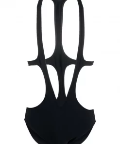 ( Nouvelle Collection ) Rick Owens 09 BLACK Maillot De Bain Fogachine Fog Homme