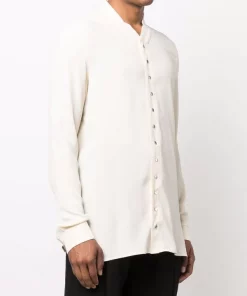 ( Nouvelle Collection ) Rick Owens Chemise Boutonnée à Col V 21 NATURAL 9 ( Nouvelle Collection ) Rick Owens Chemise Boutonnée à Col V 21 NATURAL -Rick Owens Soldes 18008858 38667691 600