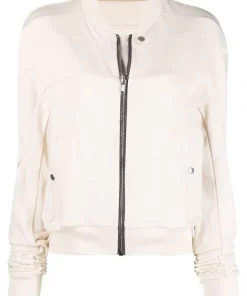 ( Nouvelle Collection ) Rick Owens Veste Bomber Geth 21 NATURAL