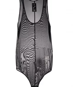 ( Nouvelle Collection ) Rick Owens X Champion Débardeur En Résille Homme