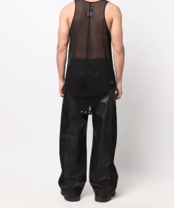 ( Nouvelle Collection ) Rick Owens X Champion Débardeur En Résille Homme -Rick Owens Soldes 18010080 38533600 600