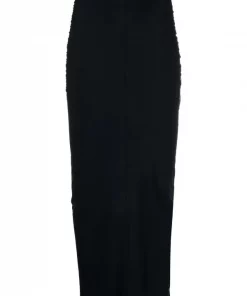 ( Nouvelle Collection ) Rick Owens 09 BLACK Jupe Longue Fogachine Lupo Femme