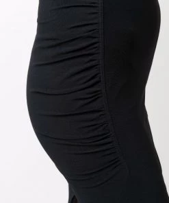 ( Nouvelle Collection ) Rick Owens 09 BLACK Jupe Longue Fogachine Lupo Femme -Rick Owens Soldes 18010343 38314480 600