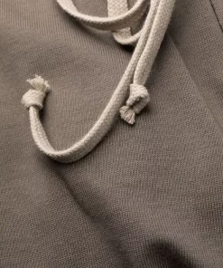 ( Nouvelle Collection ) Rick Owens Pantalon De Jogging Court à Taille à Lien De Resserrage 34 DUST -Rick Owens Soldes 18010670 38279815 600