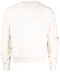 ( Nouvelle Collection ) Rick Owens 21 NATURAL Sweat Gethsemane à Design à Empiècements Homme