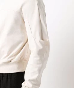 ( Nouvelle Collection ) Rick Owens 21 NATURAL Sweat Gethsemane à Design à Empiècements Homme -Rick Owens Soldes 18010836 38370003 600