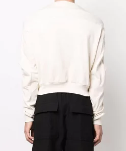 ( Nouvelle Collection ) Rick Owens 21 NATURAL Sweat Gethsemane à Design à Empiècements Homme -Rick Owens Soldes 18010836 38372101 600