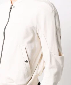 ( Nouvelle Collection ) Rick Owens Veste Geth à Fermeture Zippée Homme -Rick Owens Soldes 18010837 38148145 600