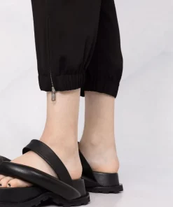 ( Nouvelle Collection ) Rick Owens Pantalon Sarouel à Coupe Courte Femme -Rick Owens Soldes 18012421 38295180 600