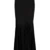 ( Nouvelle Collection ) Rick Owens 09 BLACK Jupe Mi-longue Asymétrique Femme -Rick Owens Soldes 18013424 38284391 600