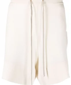 ( Nouvelle Collection ) Rick Owens Pantalon De Jogging à Lien De Resserrage 21 NATURAL