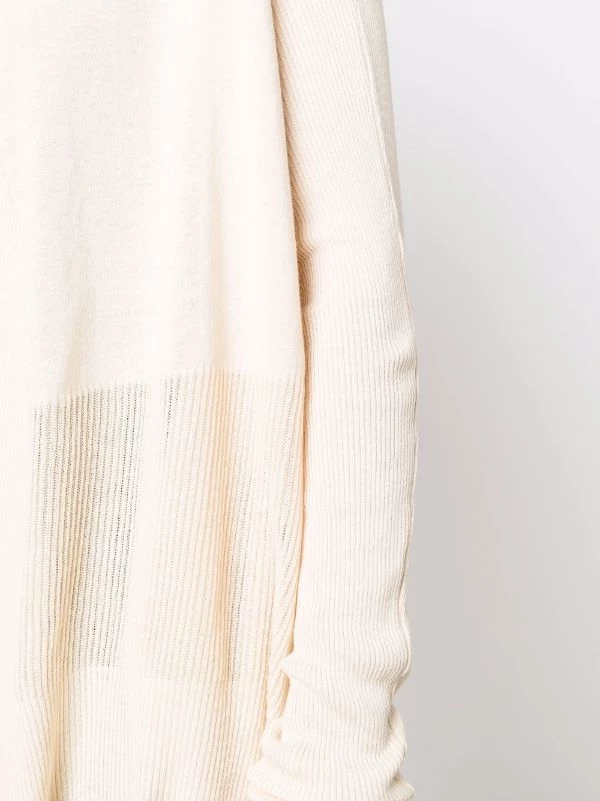 ( Nouvelle Collection ) Rick Owens Cardigan Drapé En Maille Femme 7 ( Nouvelle Collection ) Rick Owens Cardigan Drapé En Maille Femme – Image 5