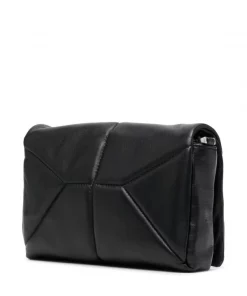 ( Nouvelle Collection ) Rick Owens Sac à Bandoulière Griffin Matelassé 09 BLACK -Rick Owens Soldes 18026481 38409457 600