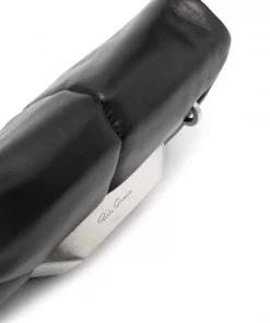 ( Nouvelle Collection ) Rick Owens Sac à Bandoulière Griffin Matelassé 09 BLACK -Rick Owens Soldes 18026481 38411036 600