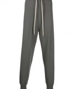 ( Nouvelle Collection ) Rick Owens 34 DUST Pantalon De Jogging à Lien De Resserrage Homme
