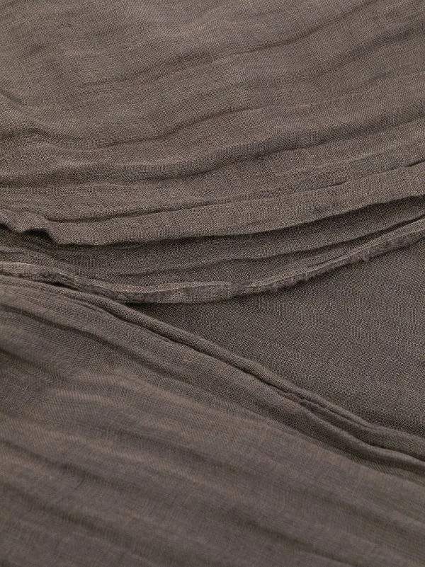 ( Nouvelle Collection ) Rick Owens écharpe à Bords Francs Homme 5 ( Nouvelle Collection ) Rick Owens écharpe à Bords Francs Homme – Image 3