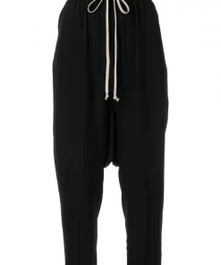 ( Nouvelle Collection ) Rick Owens 09 Pantalon Court Ă Coupe Sarouel Femme