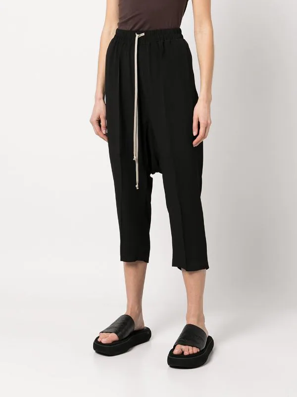( Nouvelle Collection ) Rick Owens 09 Pantalon Court à Coupe Sarouel Femme 5 ( Nouvelle Collection ) Rick Owens 09 Pantalon Court à Coupe Sarouel Femme – Image 3
