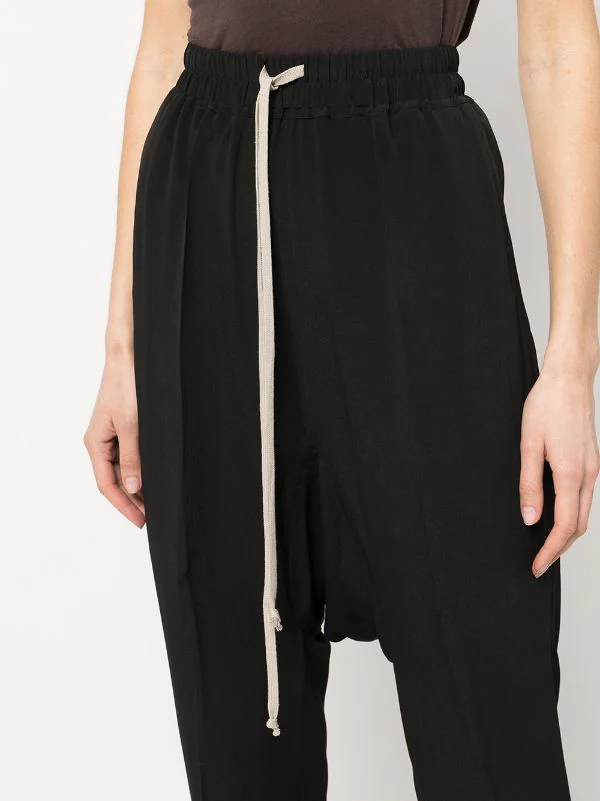 ( Nouvelle Collection ) Rick Owens 09 Pantalon Court à Coupe Sarouel Femme 7 ( Nouvelle Collection ) Rick Owens 09 Pantalon Court à Coupe Sarouel Femme – Image 5