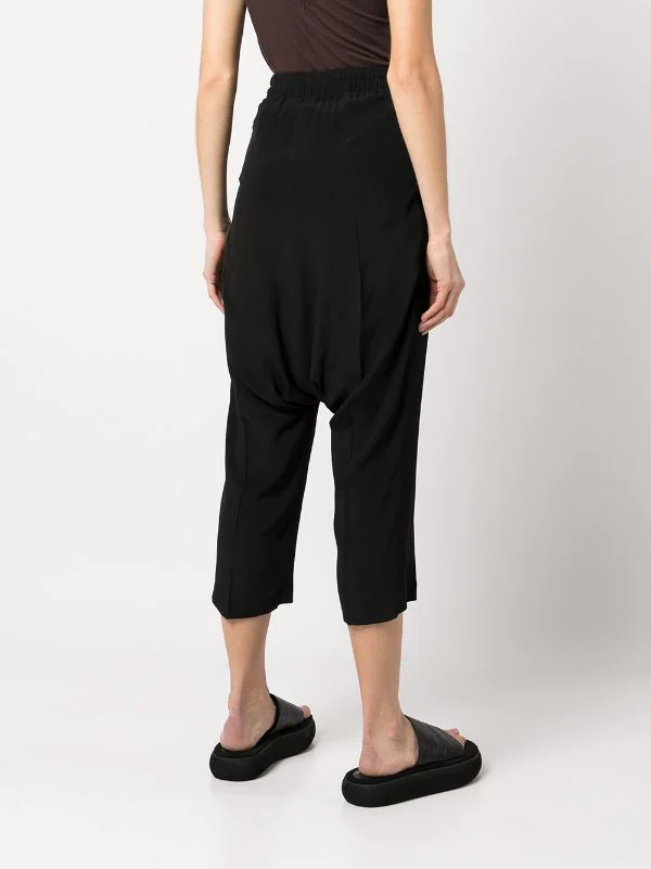 ( Nouvelle Collection ) Rick Owens 09 Pantalon Court à Coupe Sarouel Femme 6 ( Nouvelle Collection ) Rick Owens 09 Pantalon Court à Coupe Sarouel Femme – Image 4