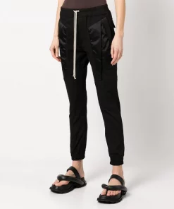 ( Nouvelle Collection ) Rick Owens Pantalon De Moto Fogachine 09 BLACK -Rick Owens Soldes 18034055 38341004 600