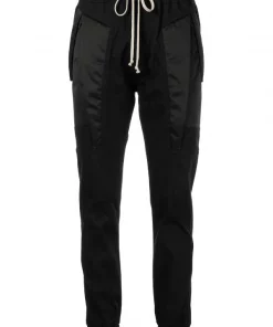 ( Nouvelle Collection ) Rick Owens Pantalon De Moto Fogachine 09 BLACK