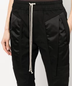( Nouvelle Collection ) Rick Owens Pantalon De Moto Fogachine 09 BLACK -Rick Owens Soldes 18034055 38342118 600
