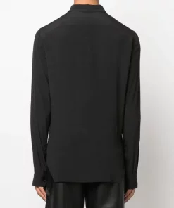 ( Nouvelle Collection ) Rick Owens Chemise à Fente Latérale Femme -Rick Owens Soldes 18034755 38256797 600