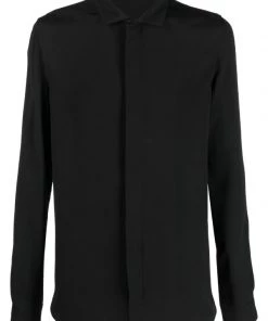 ( Nouvelle Collection ) Rick Owens Chemise à Fente Latérale Femme