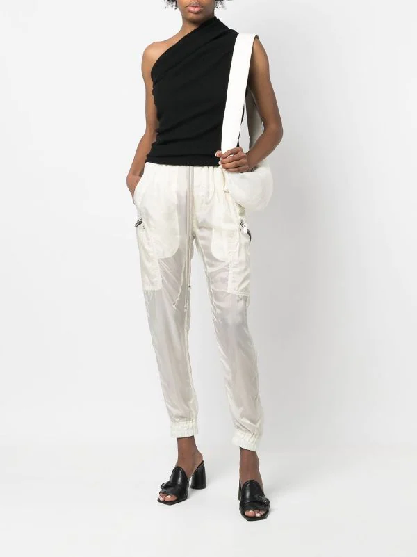 ( Nouvelle Collection ) Rick Owens Pantalon De Jogging Slim à Lien De Resserrage 21 NATURAL 4 ( Nouvelle Collection ) Rick Owens Pantalon De Jogging Slim à Lien De Resserrage 21 NATURAL – Image 2