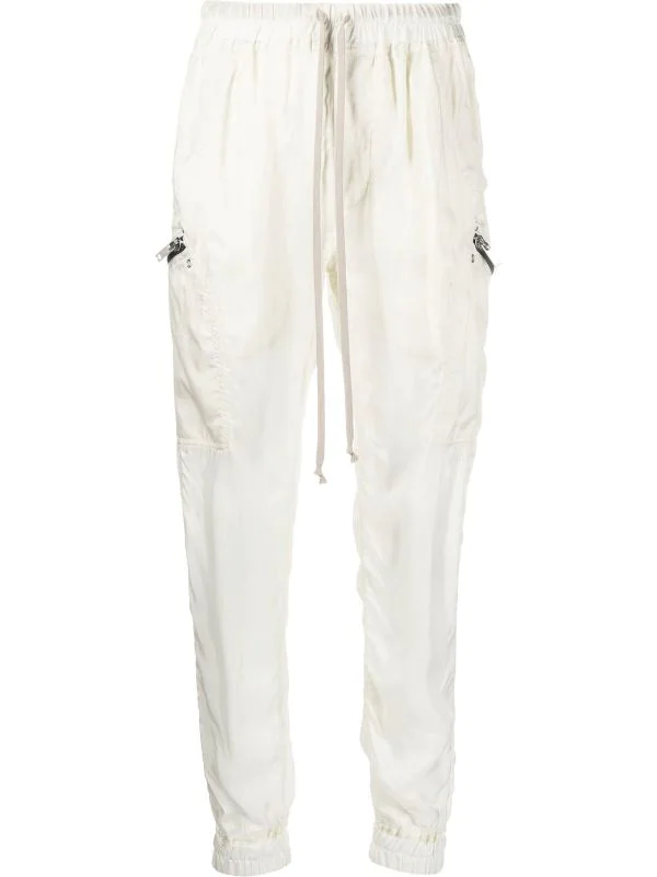 ( Nouvelle Collection ) Rick Owens Pantalon De Jogging Slim à Lien De Resserrage 21 NATURAL 3 ( Nouvelle Collection ) Rick Owens Pantalon De Jogging Slim à Lien De Resserrage 21 NATURAL